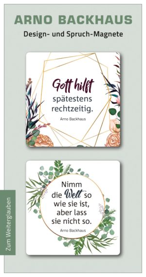 Magnet-Set: Zum Weiterglauben (2 stück)