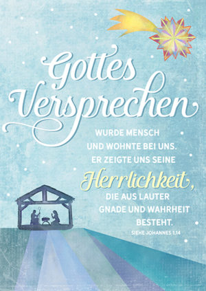 Postkarte: Gottes Versprechen