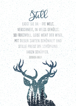 Postkarte: Still (XL)