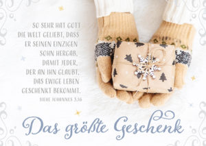 Postkarte: Das grösste Geschenk