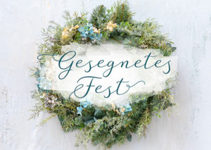 Postkarte: Gesegnetes Fest