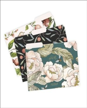 Ruth Chou Simons - GraceLaced File Folders: Faith - Hope - Love (9 Stück)