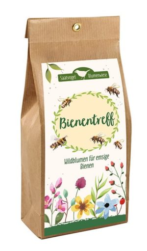 Saatvogel: Wildblumen Bienentreff