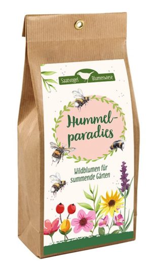 Saatvogel: Wildblumen Hummelparadies