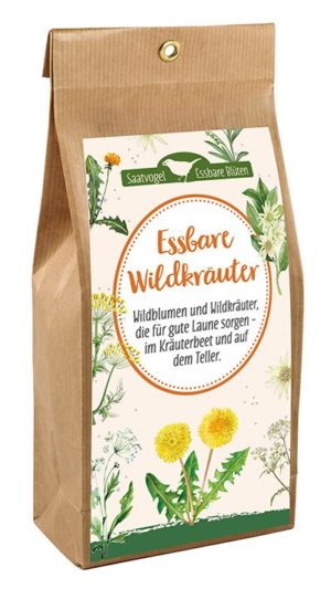 Saatvogel: Essbare Wildkräuter