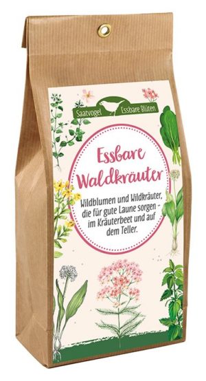 Saatvogel: Essbare Waldkräuter