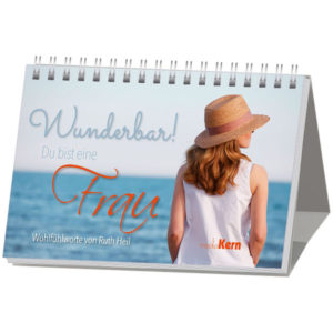 Aufstellbuch: Wunderbar! Du bist eine Frau
