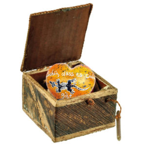 Geschenk-Box mit Herz - Schön, dass es Dich gibt