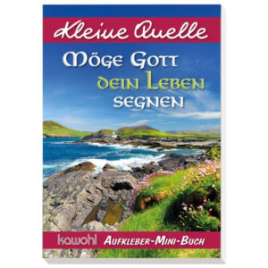 Aufkleber-Mini-Buch: Möge Gott dein Leben segnen