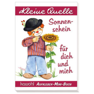 Aufkleber-Mini-Buch: Sonnenschein für dich und mich