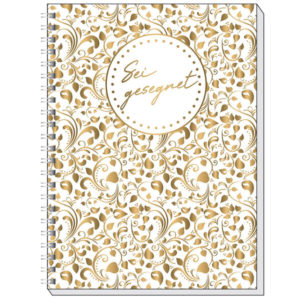 Memo Block: Sei gesegnet (A6) (Gold-Edition)