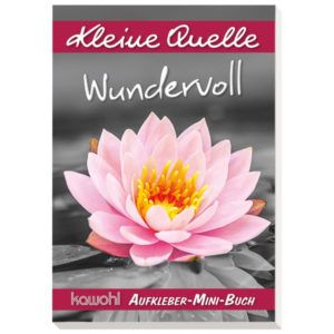Aufkleber-Mini-Buch: Wundervoll