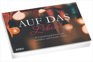 Postkartenset: Auf das Leben!
