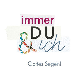 Doppelkarte: Hochzeit - Immer du und ich (quadratisch)