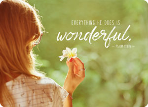Postkarte: Everything he does (XL)
