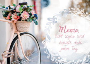 Postkarte: Mama - Gott segne