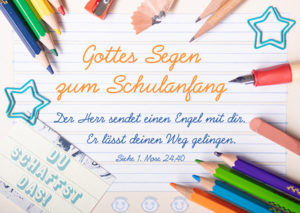 Postkarte: Der Herr sendet