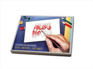 Postkartenbox: Alles Liebe