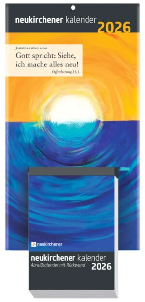 Abreisskalender: Neukirchener kalender 2026 (mit Rückwand)