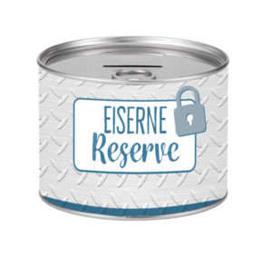 Spardose: Eiserne Reserve