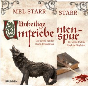 Buchpaket: Mel Starr - Hugh de Singleton (2 Exemplare)