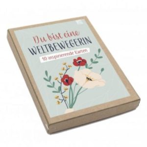 Kartenbox: Du bist eine Weltbewegerin
