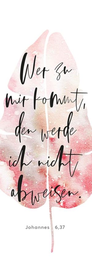 Lesezeichen:  Wer zu mir kommt  (10 Stk.)