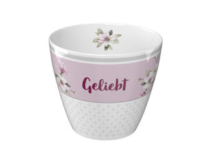 Tasse: Geliebt (ohne Henkel)
