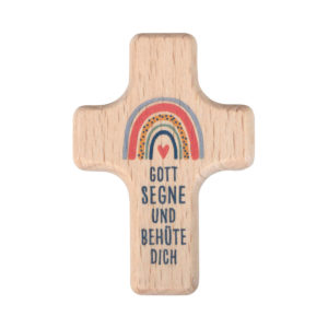 Handschmeichler: Gott segne und behüte dich (Holz)