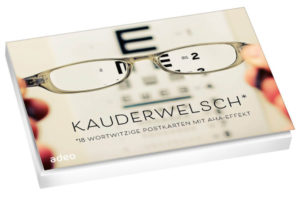 Postkartenset: Kauderwelsch*