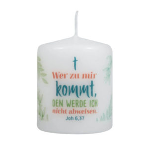 Kerze:  Wer zu mir kommt