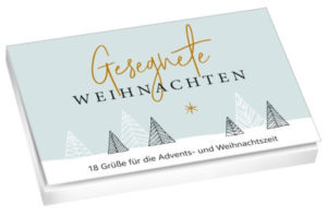 Postkartenset: Gesegnete Weihnachten