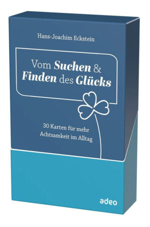 Aufstellbox: Vom Suchen und Finden des Glücks