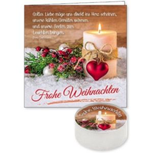 Lichtgruss: Frohe Weihnachten