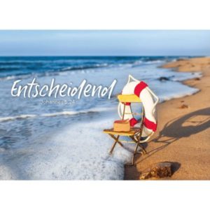 Postkarten: Entscheidend (4 Stück)