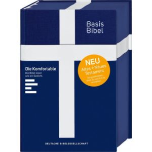 BasisBibel. Die Komfortable. Leinenedition blau