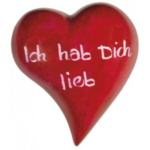 Handschmeichler-Herz: Ich hab dich lieb