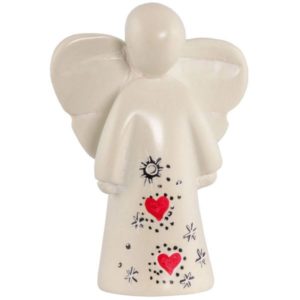 Speckstein: Engel mit Herz (klein)