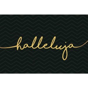 Faltkarte: Halleluja