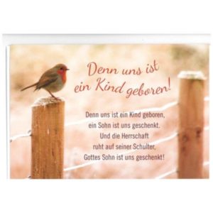 CD-Card: Denn uns ist ein Kind geboren