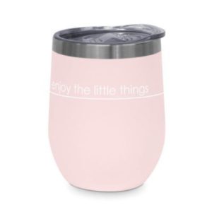 Thermobecher: enjoy the silence (rose)