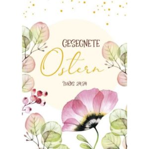Grußheft: Gesegnete Ostern