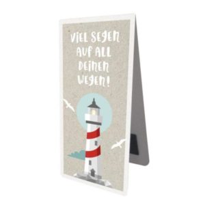 Magnetlesezeichen: Viel Segen auf all deinen Wegen!