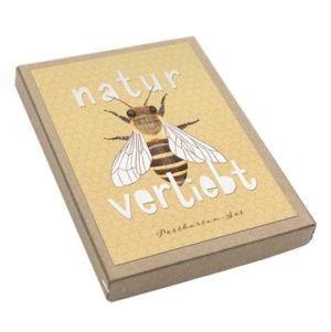 Postkartenbox: Anne Weigel - natur-verliebt - Biene