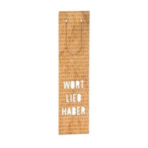 Lesezeichen: Wortliebhaber