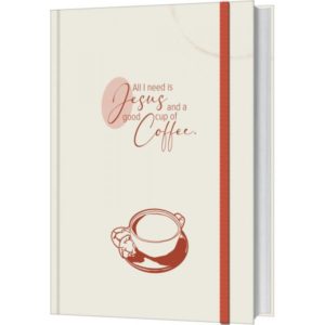 Notizbuch: Coffee and Jesus (hell)