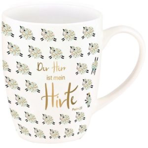 Tasse: Der Herr ist mein Hirte (Gold-Edition)