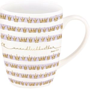 Tasse: unendlich kostbar (Gold-Edition)