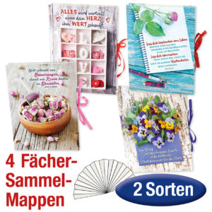Spar-Paket: Sammel-Mappen Schatz-Fächer (4 Exemplare)