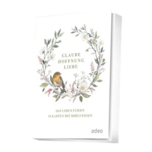 Faltkarten-Set: Glaube, Hoffnung, Liebe